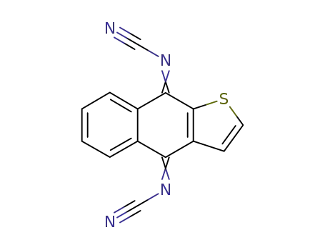 Naphtho[2,3-b]thiophene-4,9-diylidenebis-cyanamide