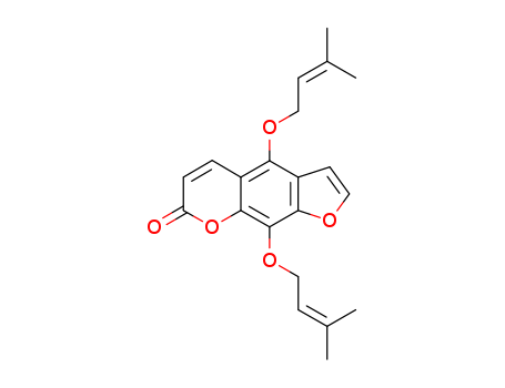 4,9-Bis[(3-methyl-2-buten-1-yl)oxy]-7H-furo[3,2-g][1]benzopyran-7-one