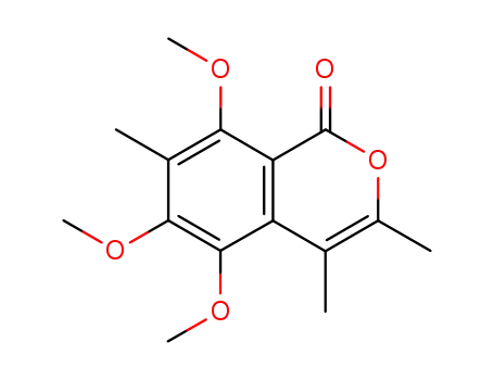 5,6,8-trimethoxy-3,4,7-trimethylisocoumarin