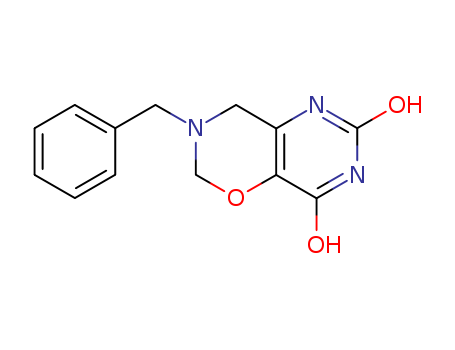 2H-Pyrimido[4,5-e]-1,3-oxazine-6,8(5H,7H)-dione,3,4-dihydro-3-(phenylmethyl)- cas  13365-47-4