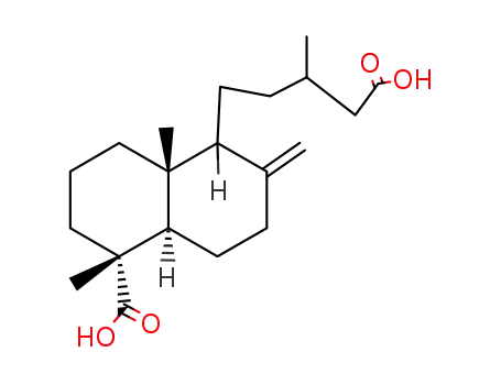 Molecular Structure of 5956-15-0 (dihydroagathic acid)