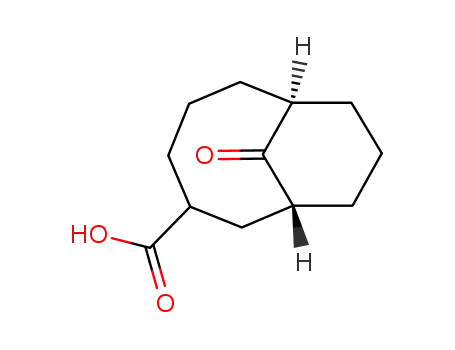 (1R<sup>*</sup>,3R<sup>*</sup>,7R<sup>*</sup>)-3-carboxybicyclo<5.3.1>undecan-11-one