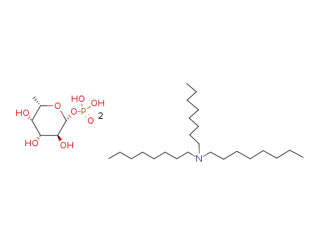 β-L-Fucopyranosyl phosphate bis(tri-n-octylammonium) salt