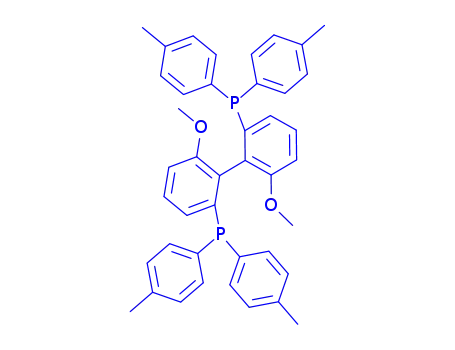 Molecular Structure of 133545-25-2 ((S)-(-)-2,2'-Bis(di-p-tolylphosphino)-6,6'-dimethoxy-1,1'-biphenyl,min.97%)