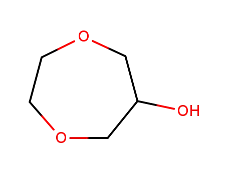 Molecular Structure of 28544-95-8 (3,6-dioxa-1-cycloheptanol)