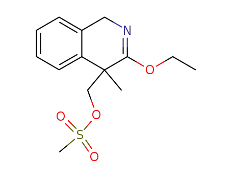 Methanesulfonic acid 3-ethoxy-4-methyl-1,4-dihydro-isoquinolin-4-ylmethyl ester