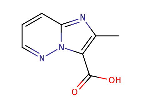 Molecular Structure of 144294-38-2 (2-Methylimidazo(1,2-b)pyridazine-3-carboxylic acid)