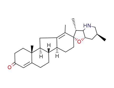 (22S,23R)-4,5-didehydro-5,6-dihydro-17,23-epoxyveratraman-3-one