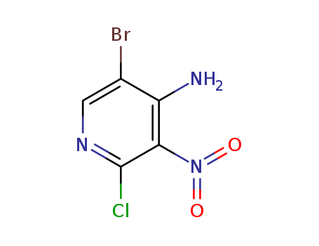 2-broMo-5-chloro-3-nitropyridin-4-aMine