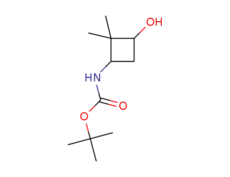 tert-butyl (3-hydroxy-2,2-dimethylcyclobutyl)carbamate