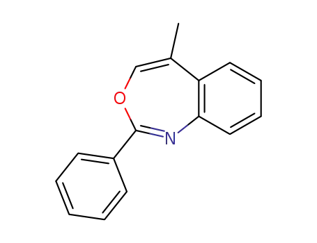 Molecular Structure of 14300-23-3 (5-Methyl-2-phenyl-3,1-benzoxazepine)