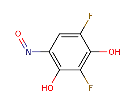 Molecular Structure of 851128-76-2 (1,3-Benzenediol,  2,4-difluoro-6-nitroso-)