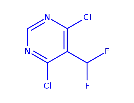 4,6-dichloro-5-(difluoromethyl)pyrimidine