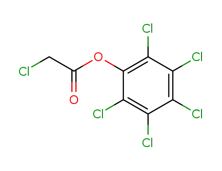 Molecular Structure of 2948-20-1 (pentachlorophenyl chloroacetate)