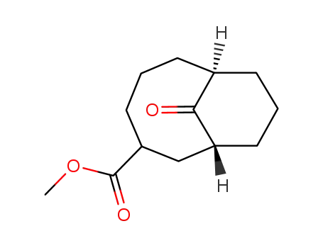 (1R<sup>*</sup>,3R<sup>*</sup>,7R<sup>*</sup>)-methyl 11-oxobicyclo<5.3.1>undecane-3-carboxylate