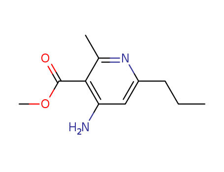 3-PYRIDINECARBOXYLIC ACID 4-AMINO-2-METHYL-6-PROPYL-,METHYL ESTER