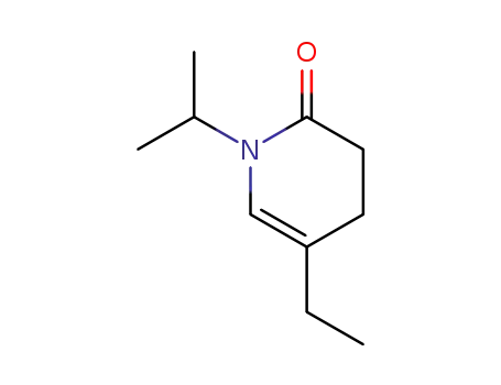 Molecular Structure of 143818-35-3 (2(1H)-Pyridinone,5-ethyl-3,4-dihydro-1-(1-methylethyl)-(9CI))
