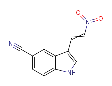 5-시아노-3-(2-니트로비닐)인돌