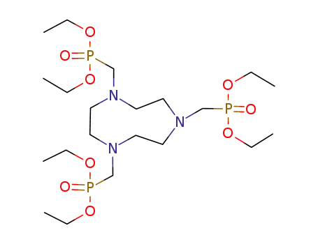 Molecular Structure of 137145-65-4 (hexaethyl ((1,4,7-triazonane-1,4,7-triyl)tris(methylene))tris(phosphonate))