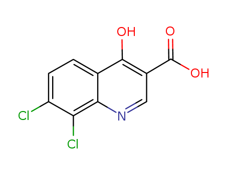 7,8-Dichloro-4-hydroxyquinoline-3-carboxylic acid