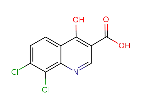 7,8-디클로로-4-히드록시퀴놀린-3-카르복실산