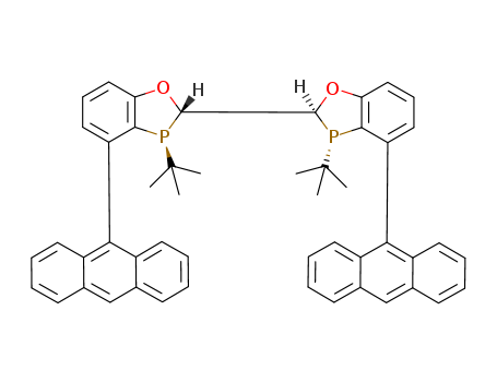(2S,2'S,3S,3'S)-4,4'-Di(anthracen-9-yl)-3,3'-di-t-butyl-2,2',3,3'-tetrahydro-2,2'-bibenzo[d][1,3]oxaphosphole, min 98%, (>99% ee), [(2S,2'S,3S,3'S)-WingPhos]
