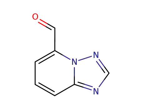 Molecular Structure of 143307-82-8 ([1,2,4]Triazolo[1,5-a]pyridine-5-carboxaldehyde (9CI))