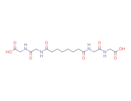 Molecular Structure of 143673-93-2 (Glycine,1,1'-(1,8-dioxo-1,8-octanediyl)bis[glycyl- (9CI))
