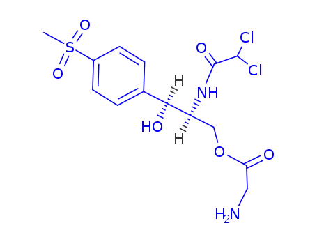 Molecular Structure of 2393-92-2 (THIAMPHENICOL)