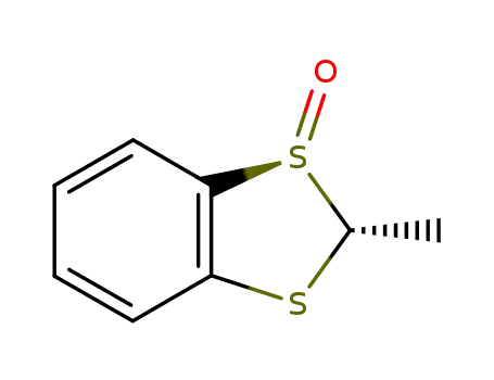 (+)-trans-2-methyl-1,3-benzodithiole 1-oxide
