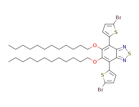 4,7-bis(5-bromothiophen-2-yl)-5,6-bis(dodecyloxy)benzo[c][1,2,5]thiadiazole