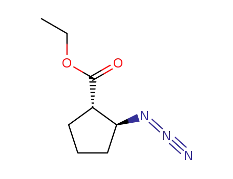 (1S)-trans-2-azidocyclopentanecarboxylic acid ethyl ester
