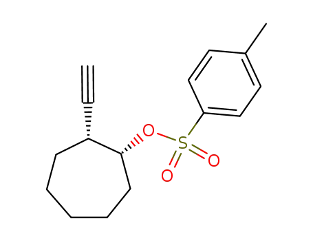 cis-2-Ethinylcycloheptyl-(4-methylbenzolsulfonat)