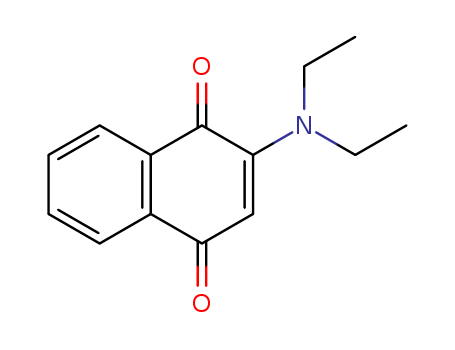 1,4-Naphthalenedione,2-(diethylamino)- cas  14422-78-7