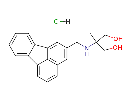2-(플루오란텐-2-일메틸아미노)-2-메틸-프로판-1,3-디올 염산염 e