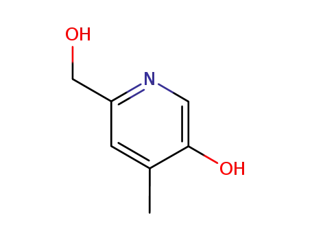 Molecular Structure of 143509-40-4 (2-Pyridinemethanol,5-hydroxy-4-methyl-(9CI))