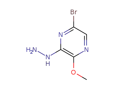 1-(6-브로모-3-메톡시피라진-2-일)히드라진