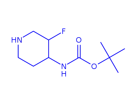 tert-부틸 N-[(3R,4S)-3-플루오로피페리딘-4-일]카바메이트