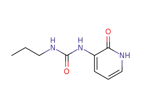 Molecular Structure of 144141-34-4 (Urea, N-(1,2-dihydro-2-oxo-3-pyridinyl)-N-propyl- (9CI))