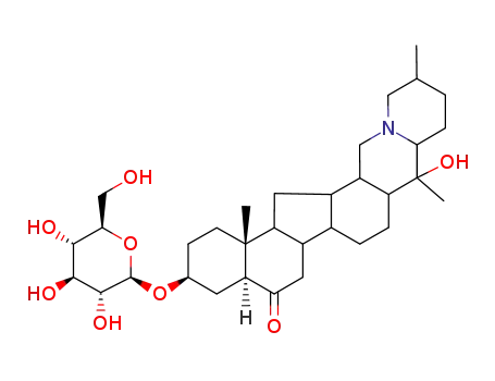 Molecular Structure of 143120-88-1 (hupehemonoside)