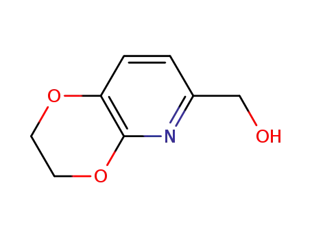 Molecular Structure of 615568-23-5 (2H,3H-[1,4]dioxino[2,3-b]pyridin-6-ylMethanol)