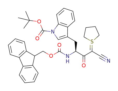Molecular Structure of 1019691-72-5 (C<sub>37</sub>H<sub>37</sub>N<sub>3</sub>O<sub>5</sub>S)