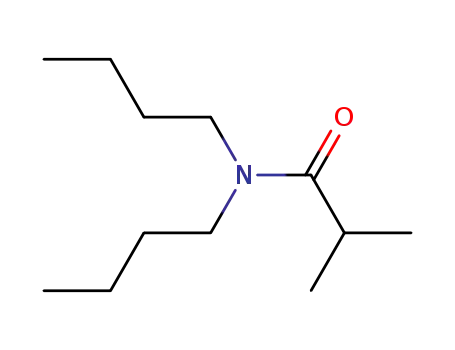 Molecular Structure of 14313-82-7 (N,N-dibutyl-2-methylpropanamide)