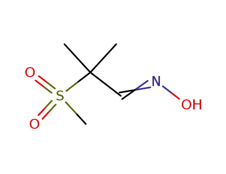 2-메틸-2-(메틸술포닐)프로피온알데히드 옥심