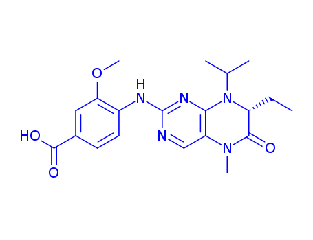 (R)-4-(7-Ethyl-8-isopropyl-5-Methyl-6-oxo-5,6,7,8-tetrahydro-pteridin-2-ylaMino)-3-Methoxy-benzoic acid