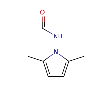 Molecular Structure of 143800-06-0 (N-(2,5-dimethylpyrrol-1-yl)formamide)
