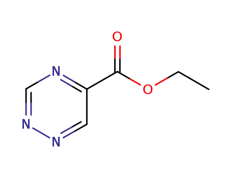 1,2,4-Triazine-5-carboxylicacid,ethylester(9CI)