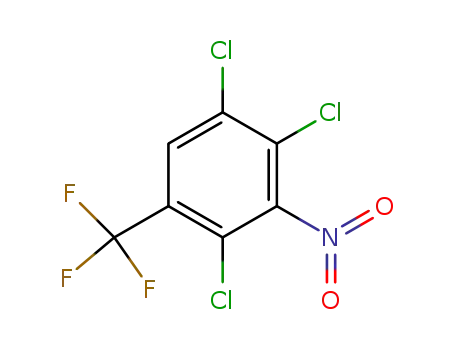 3-Trifluoromethyl-2,5,6-trichloro-nitrobenzene