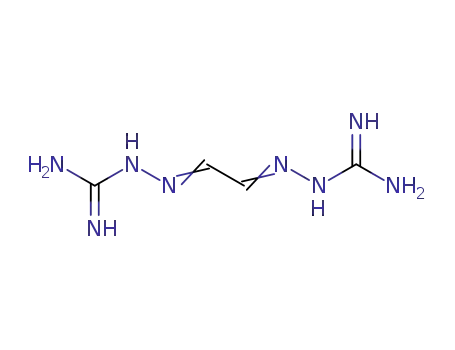 Molecular Structure of 14358-42-0 (glyoxal bis(guanylhydrazone))