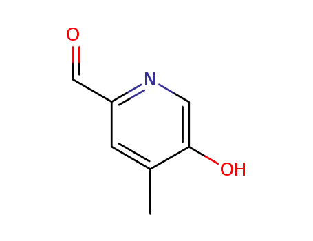 2- 피리딘 카르 복스 알데히드, 5- 히드 록시 -4- 메틸-(9CI)
